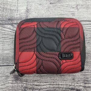 Lug Splits Wallet- Buffalo Check